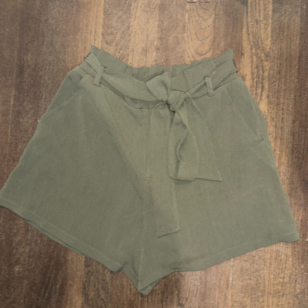 Lush High Waisted Shorts with Pockets